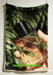 Burberry Hero Perfume Greenery Handheld Flannel Sofa Throw Blanket B200